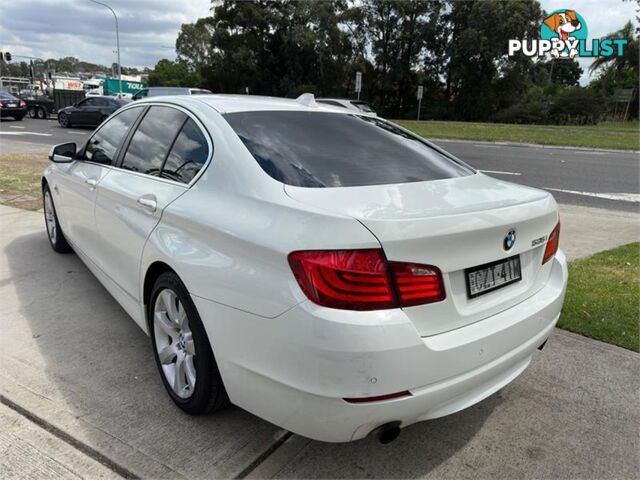 2011 BMW 5 35I F10MY11 4D SEDAN