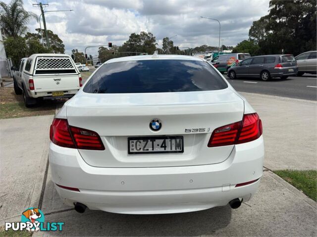 2011 BMW 5 35I F10MY11 4D SEDAN