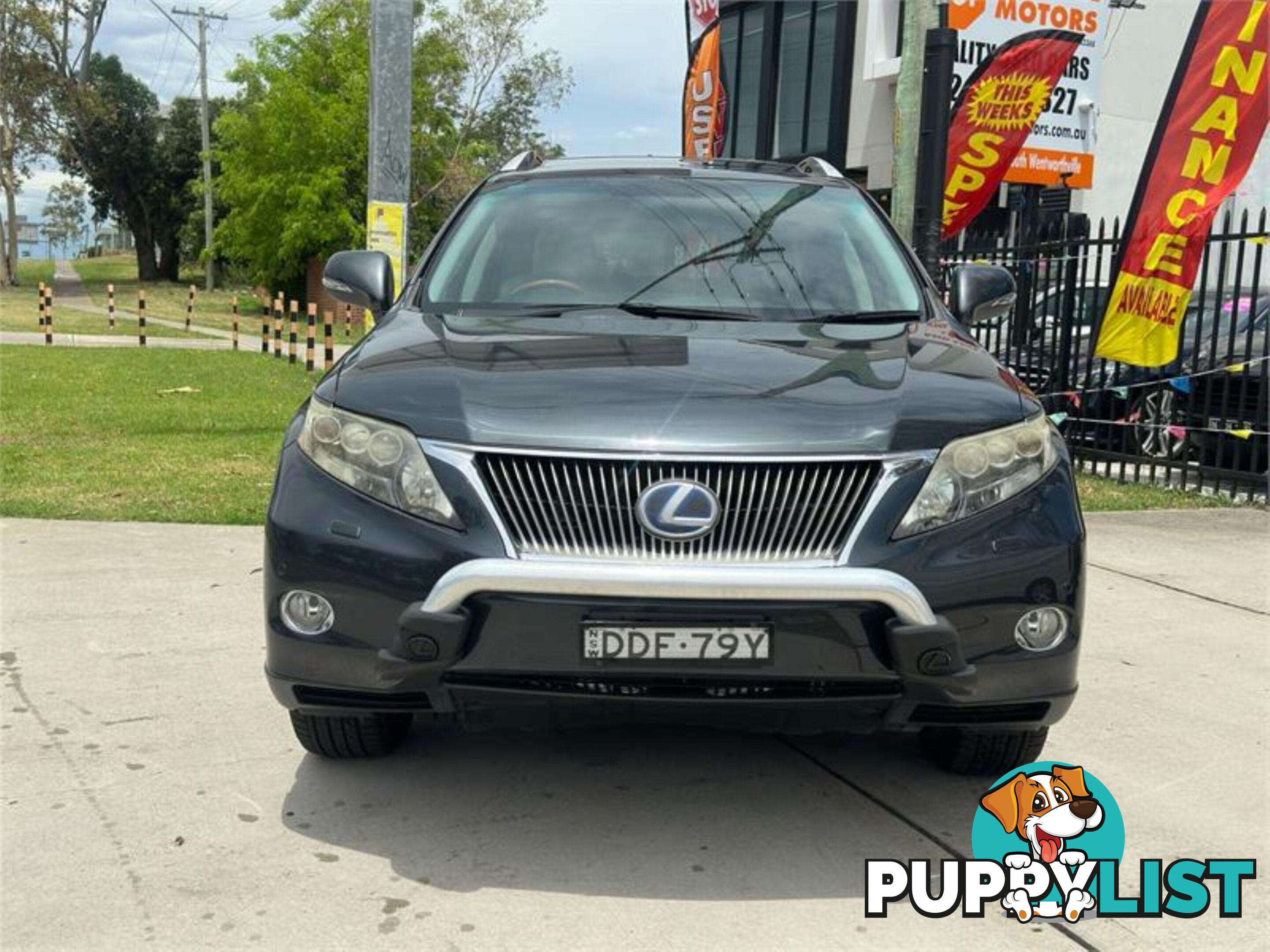 2009 LEXUS RX450H SPORTSLUXURY GYL15R 4D WAGON