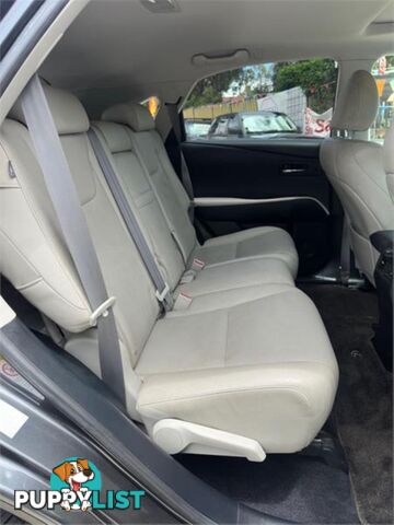 2009 LEXUS RX450H SPORTSLUXURY GYL15R 4D WAGON