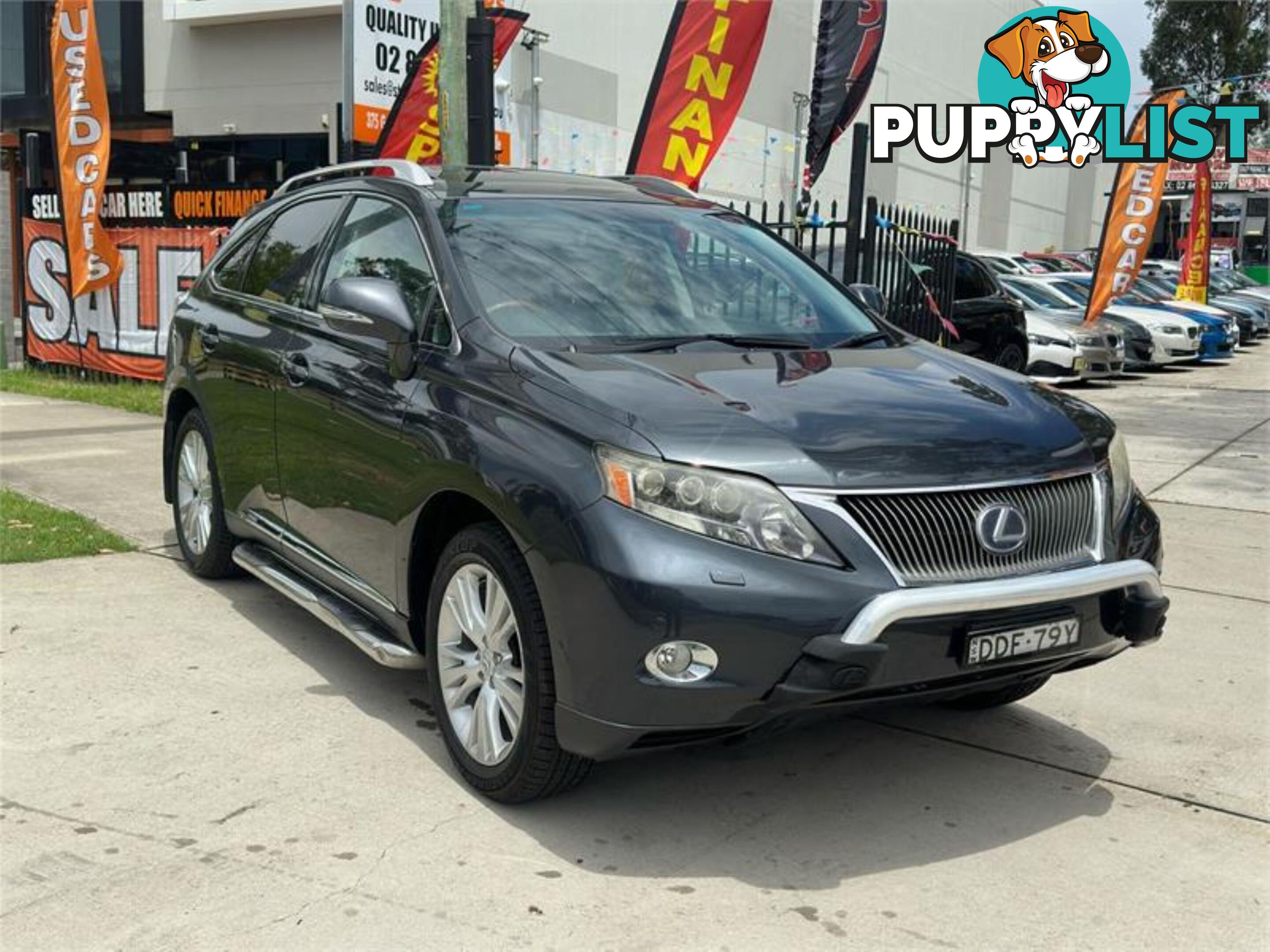 2009 LEXUS RX450H SPORTSLUXURY GYL15R 4D WAGON