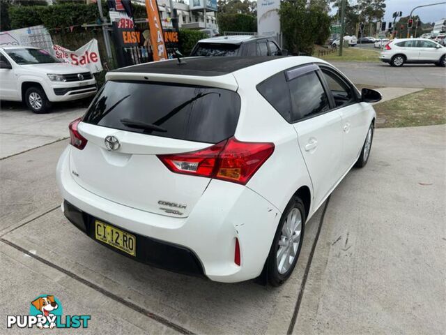 2013 TOYOTA COROLLA ASCENTSPORT  5D HATCHBACK