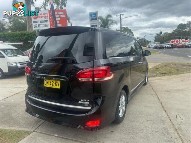 2019 LDV G10 EXECUTIVE(7SEATMPV) SV7A 4D WAGON