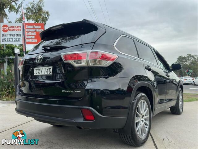 2015 TOYOTA KLUGER GRANDE(4X4) GSU55R 4D WAGON