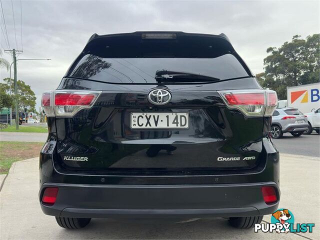 2015 TOYOTA KLUGER GRANDE(4X4) GSU55R 4D WAGON