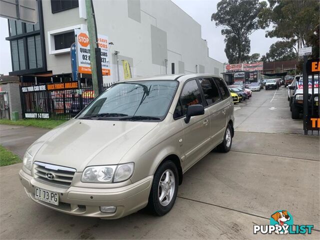 2005 HYUNDAI TRAJET V62 7  4D WAGON