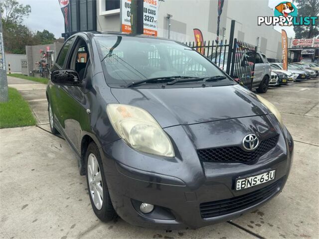 2010 TOYOTA YARIS YRS NCP93R10UPGRADE 4D SEDAN