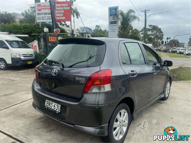 2010 TOYOTA YARIS YRS NCP93R10UPGRADE 4D SEDAN