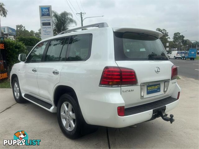 2008 LEXUS LX570 SPORTSLUXURY URJ201R 4D WAGON