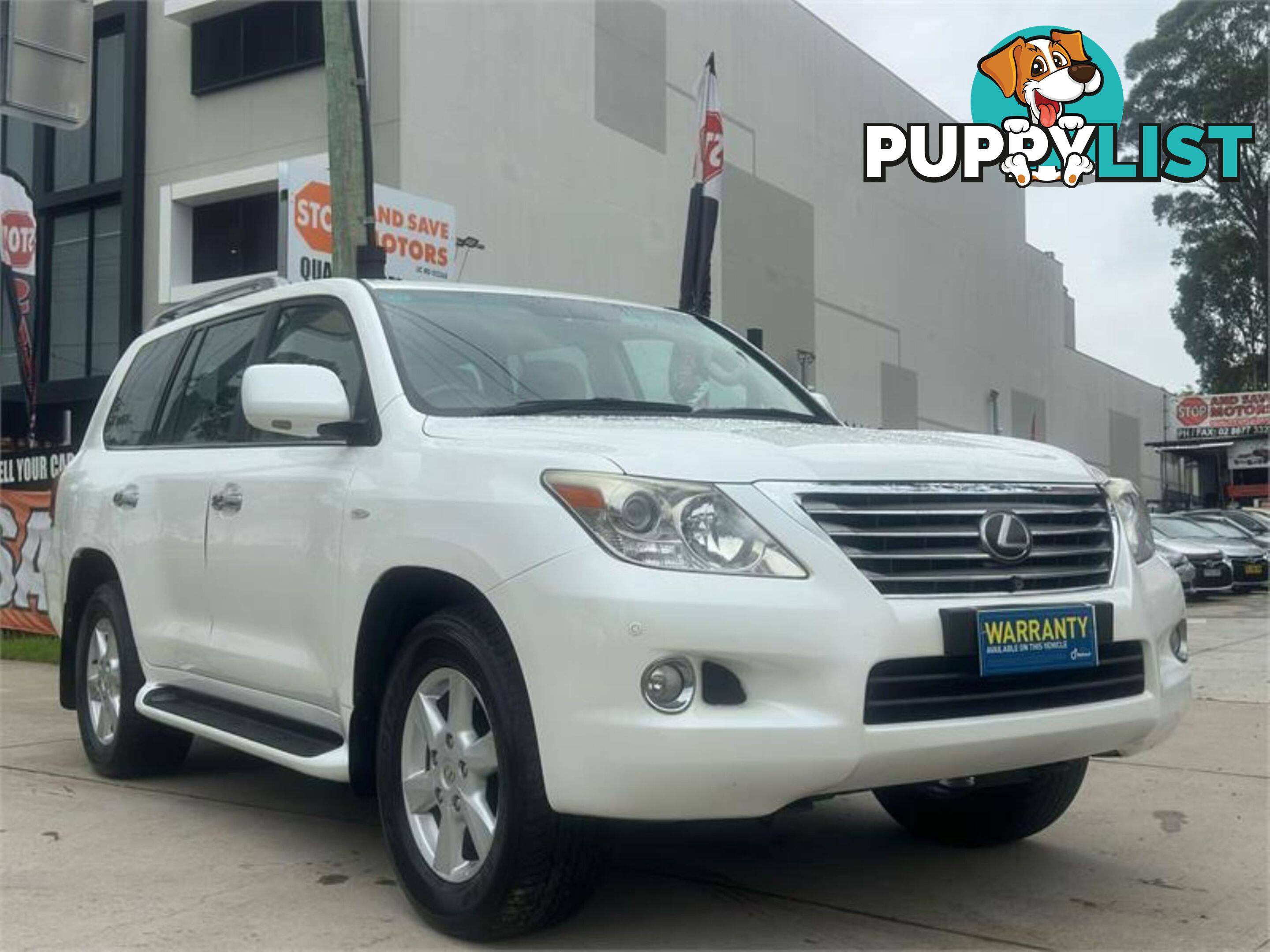 2008 LEXUS LX570 SPORTSLUXURY URJ201R 4D WAGON