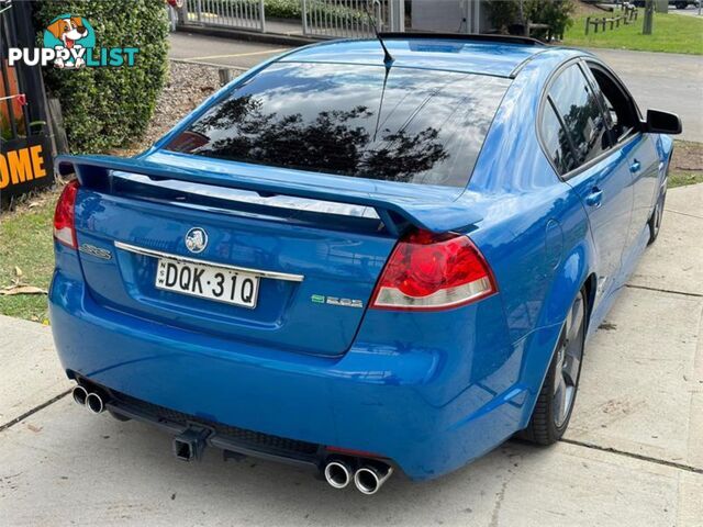 2012 HOLDEN COMMODORE SS VEIIMY12 4D SEDAN