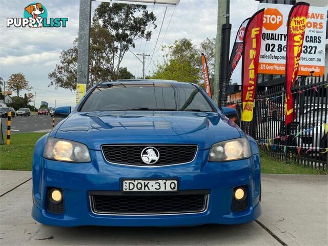 2012 HOLDEN COMMODORE SS VEIIMY12 4D SEDAN