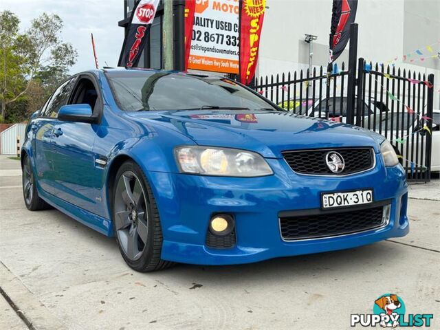 2012 HOLDEN COMMODORE SS VEIIMY12 4D SEDAN