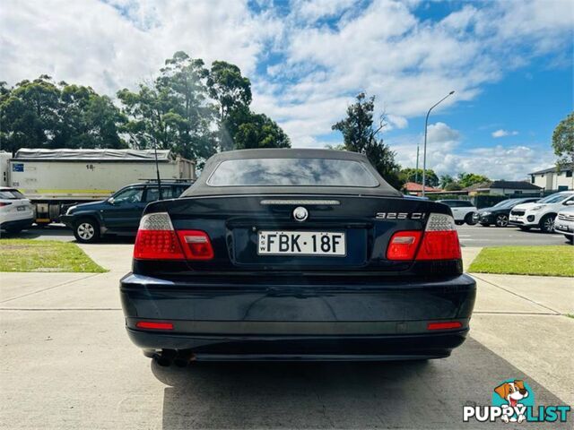 2004 BMW 325CICONVERTIBLE   