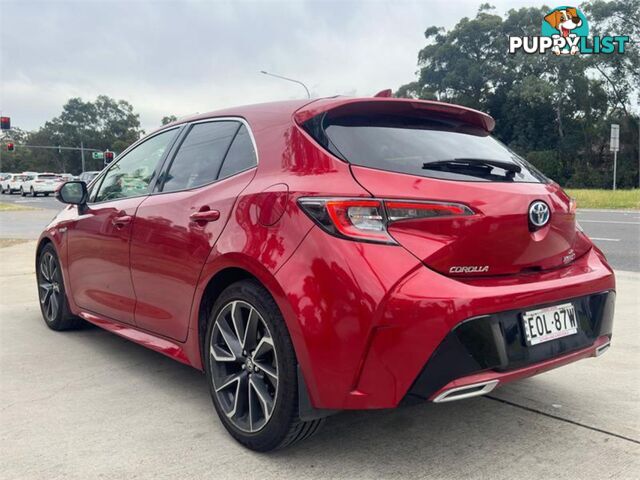 2020 TOYOTA COROLLA ZRHYBRID ZWE211R 5D HATCHBACK