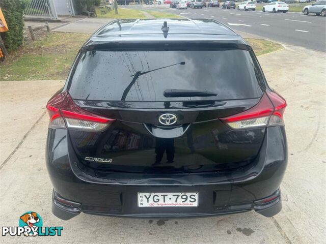 2017 TOYOTA COROLLA SX ZRE182RMY17 5D HATCHBACK