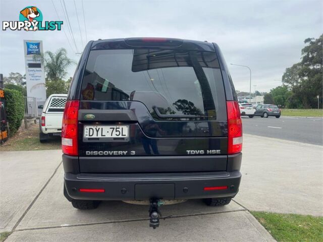 2007 LANDROVER DISCOVERY3 HSE MY06UPGRADE 4D WAGON