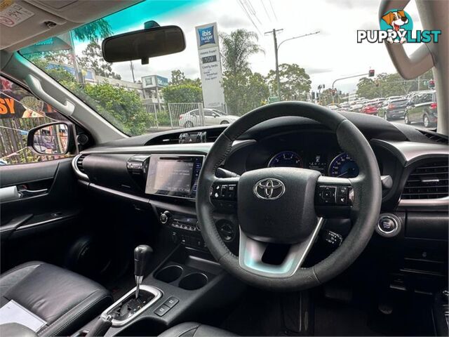 2017 TOYOTA HILUX SR5(4X4) GUN126R DUAL CAB UTILITY