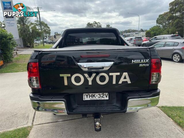 2017 TOYOTA HILUX SR5(4X4) GUN126R DUAL CAB UTILITY