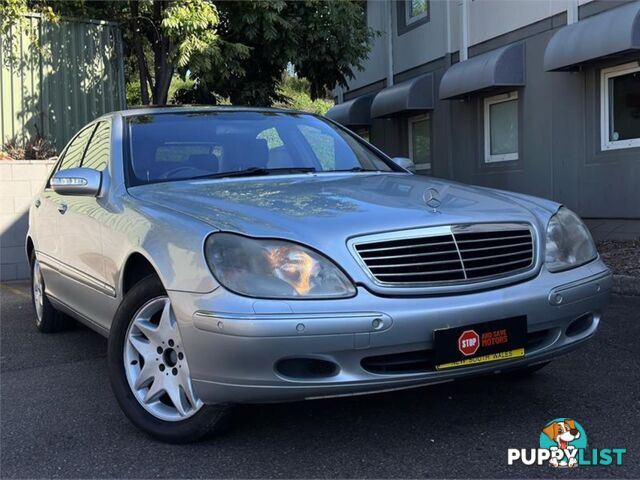 2001 MERCEDES-BENZ S500 L W220 4D SEDAN