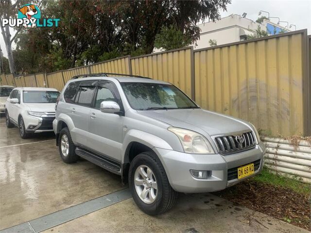 2007 TOYOTA LANDCRUISER PRADOGXL(4X4) KDJ120R07UPGRADE 4D WAGON