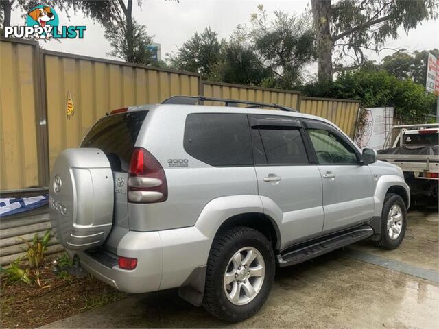 2007 TOYOTA LANDCRUISER PRADOGXL(4X4) KDJ120R07UPGRADE 4D WAGON