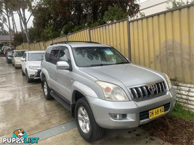 2007 TOYOTA LANDCRUISER PRADOGXL(4X4) KDJ120R07UPGRADE 4D WAGON