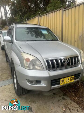 2007 TOYOTA LANDCRUISER PRADOGXL(4X4) KDJ120R07UPGRADE 4D WAGON