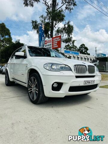 2012 BMW X5 XDRIVE50ISPORT E70MY12UPGRADE 4D WAGON