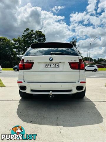 2012 BMW X5 XDRIVE50ISPORT E70MY12UPGRADE 4D WAGON