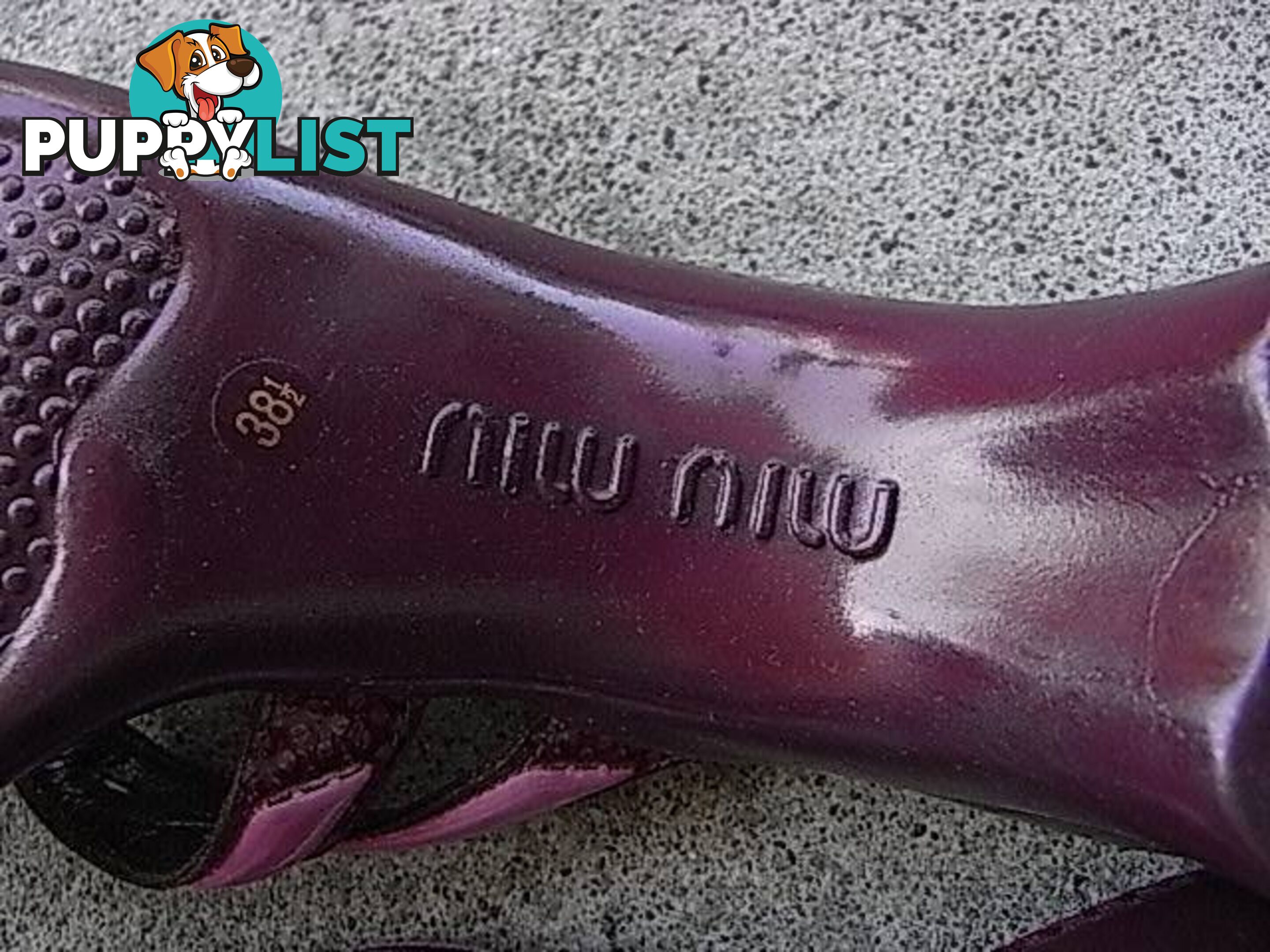 NEW MIU MIU SHOES SIZE 38.5 MADE IN ITALY PICKUP OR POSTAGE