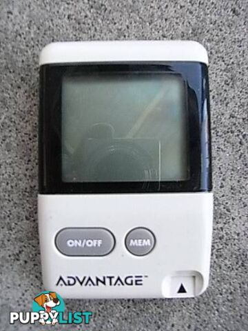 ADVANTAGE BLOOD MMOL/L diabetes TESTER PICKUP OR POSTAGE 7.99