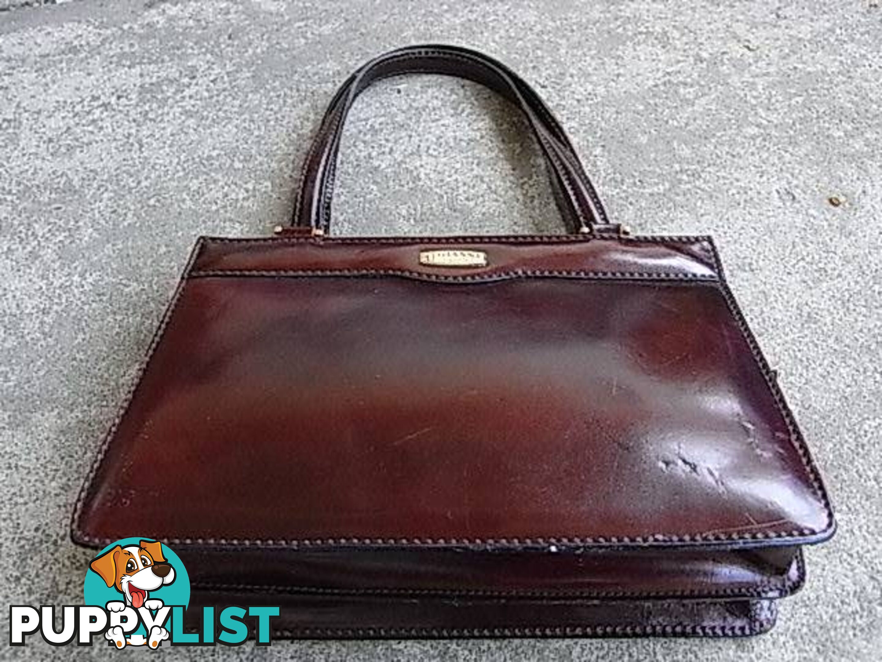 Gianni Firenze leather bag . MADE IN ITALY new never used