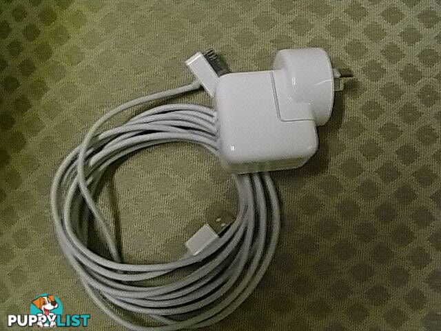 ..APPLE IPHONE IPOD CHARGER AND LONG CABLE PICKUP OR POSTAGE 4.99