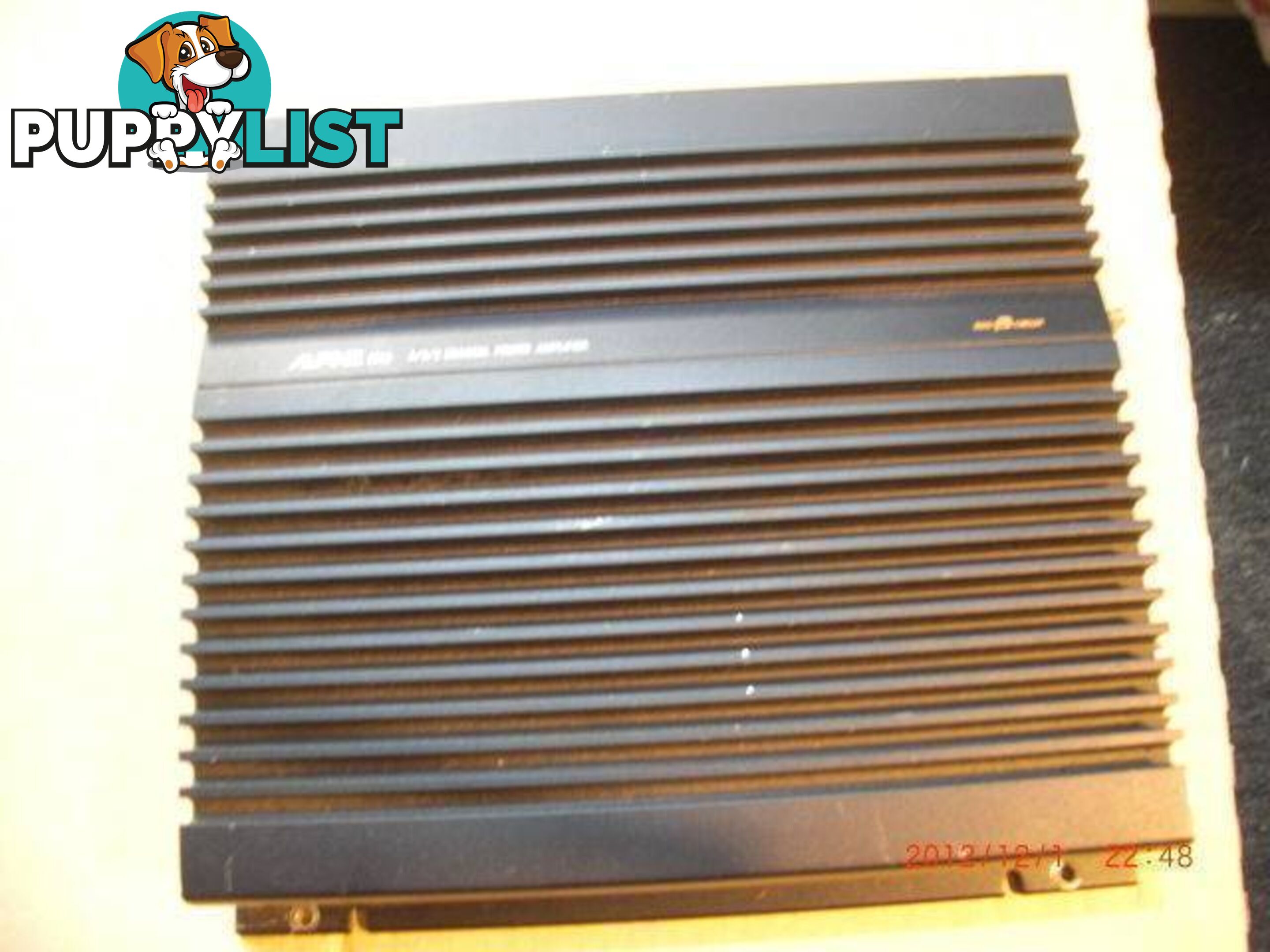 Alpine 3550 Amp Amplifier Bridgeable output PICKUP OR POSTAGE