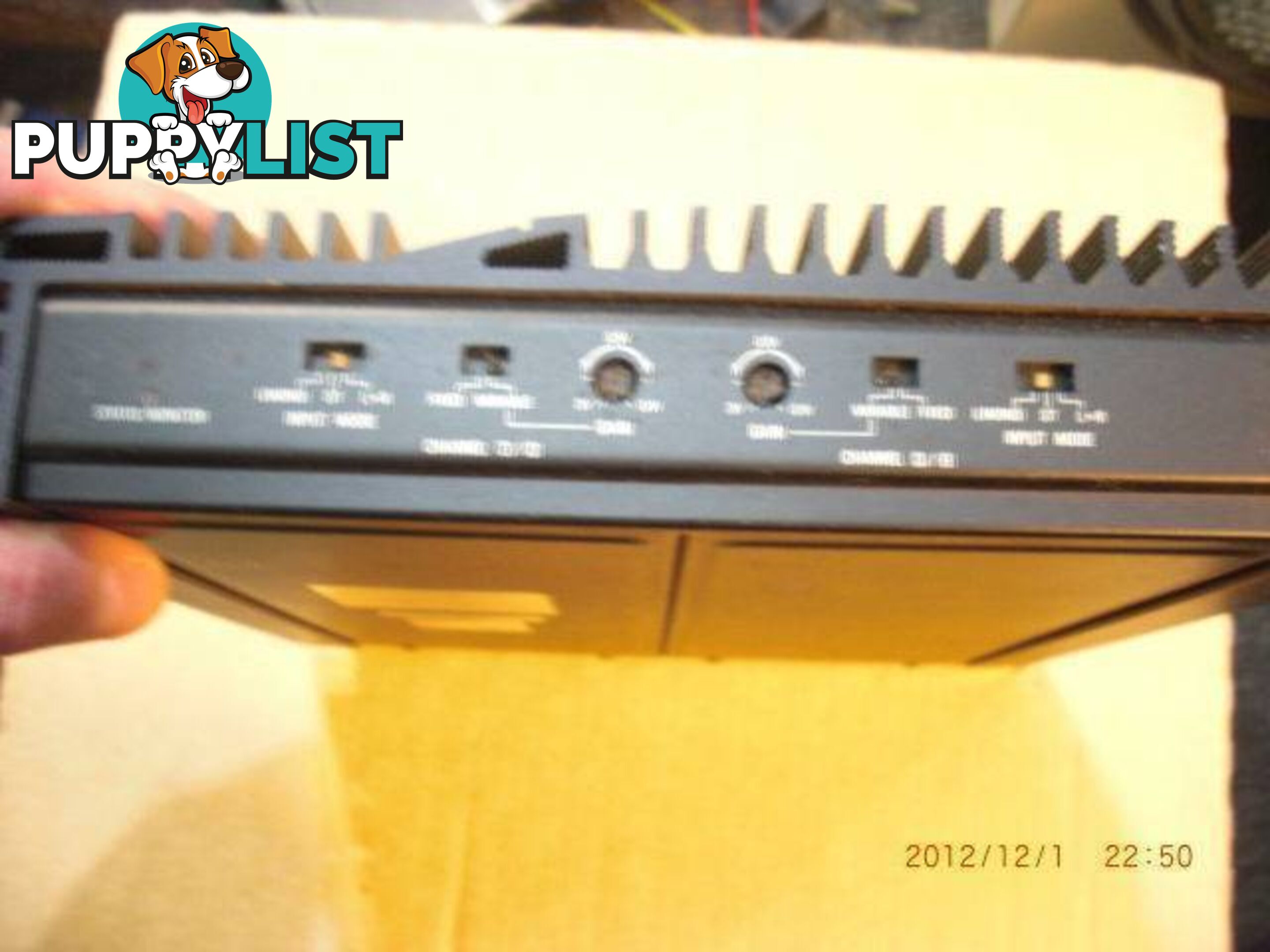 Alpine 3550 Amp Amplifier Bridgeable output PICKUP OR POSTAGE