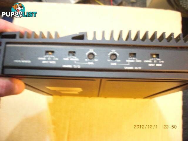 Alpine 3550 Amp Amplifier Bridgeable output PICKUP OR POSTAGE