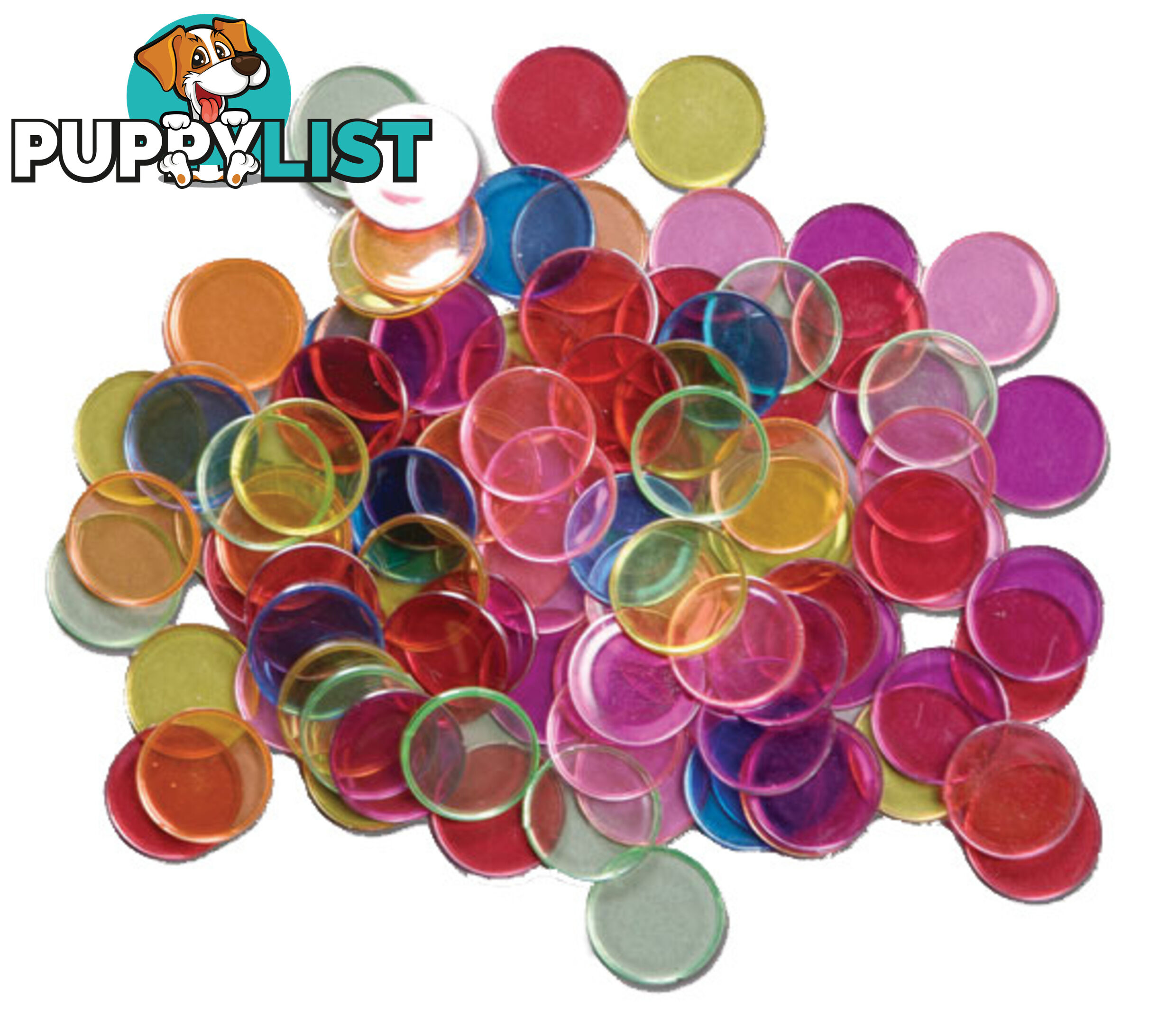 Magnetic chips 100 - Popular Playthings