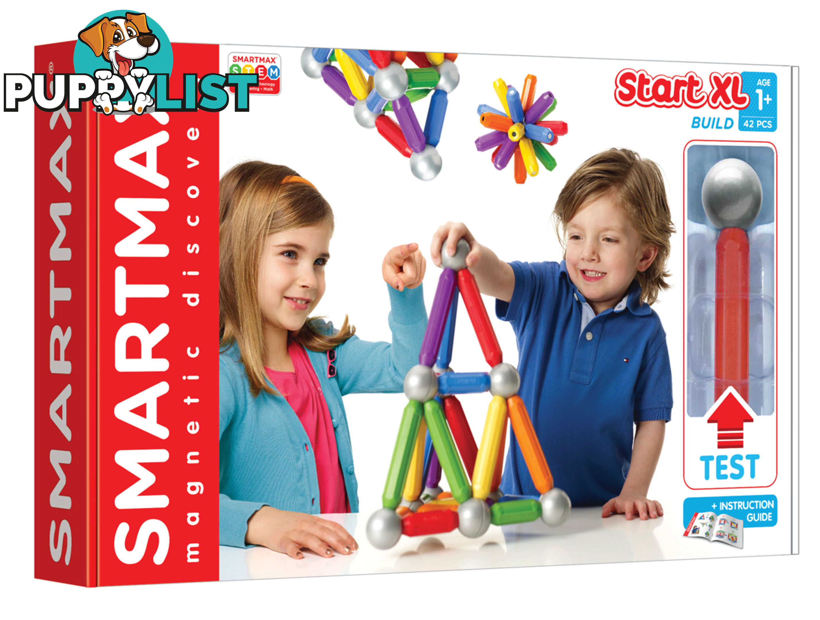 SmartMax - Basic 42 piece - SmartMax - Magnetic Discovery - 5414301245018