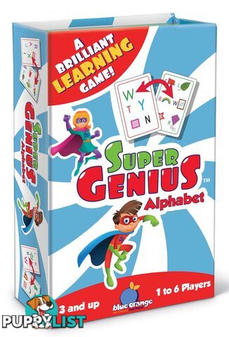 Super Genius - Alphabet - Blue Orange Games - 803979013091