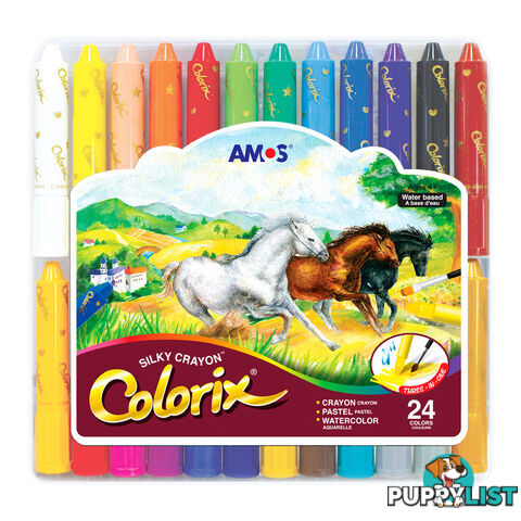 Colorix - 24 Pack in Plastic Case - Amos