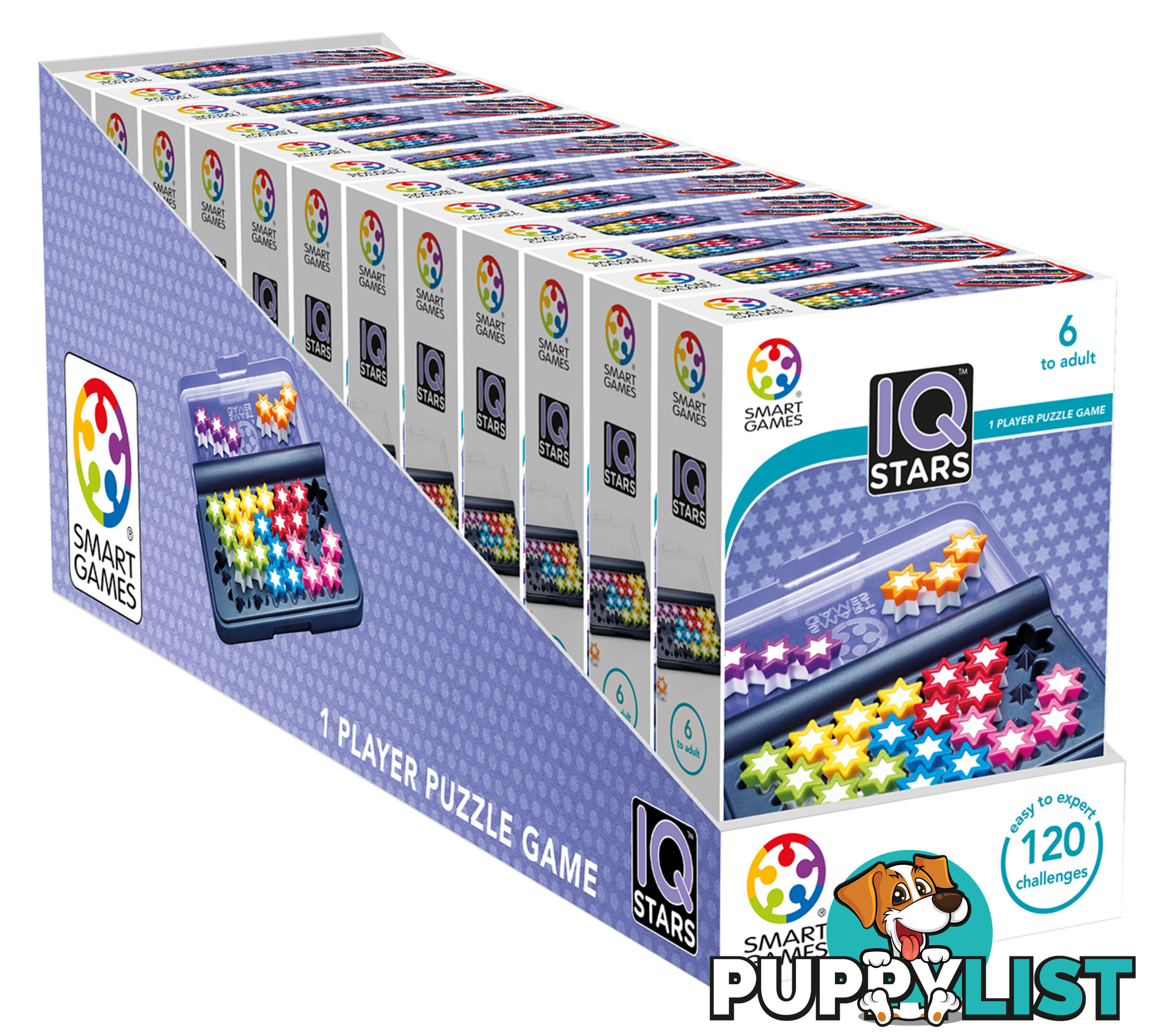 IQ Stars  | DISPLAY 12 UNITS - SMART Games