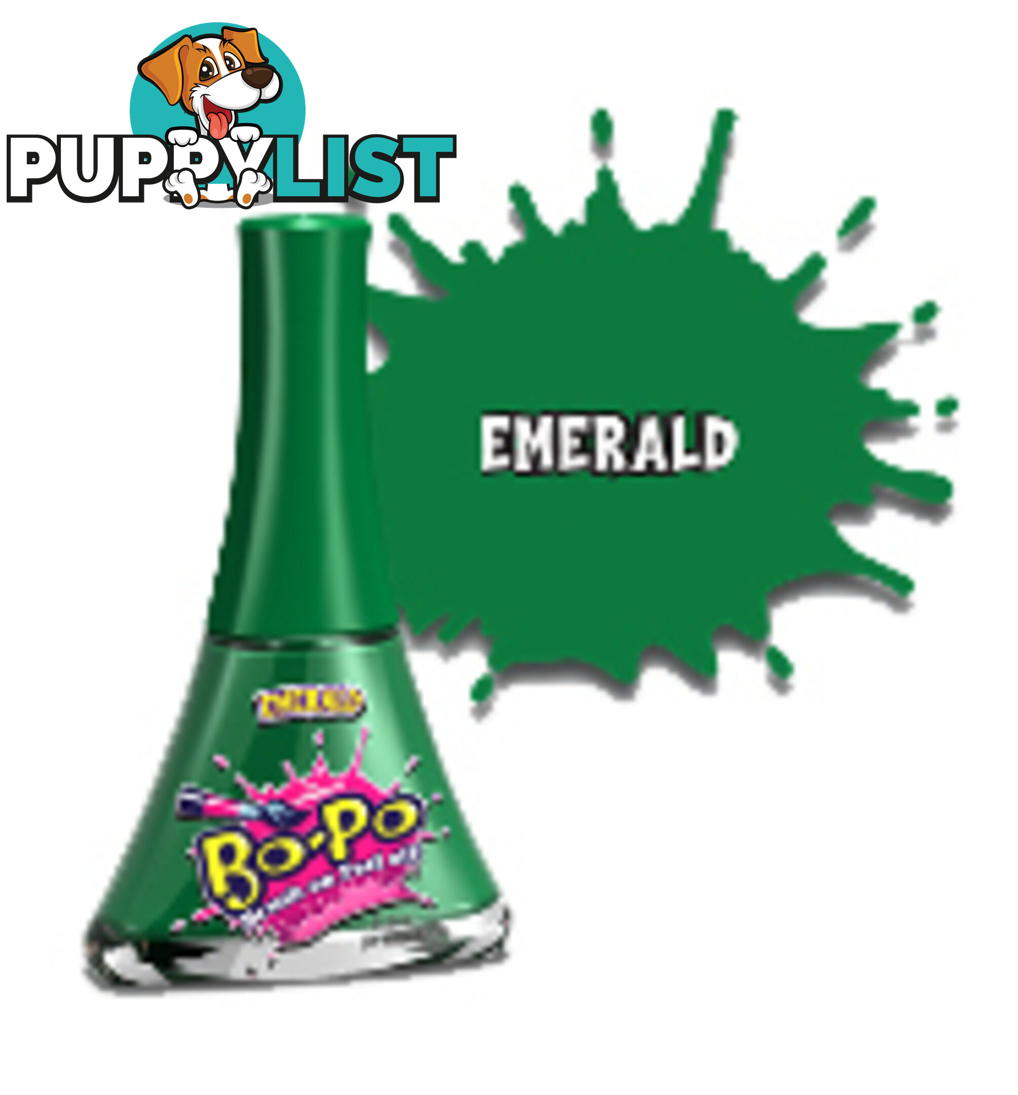 Emerald Bottle Bo Po - Bo Po Nail Polish