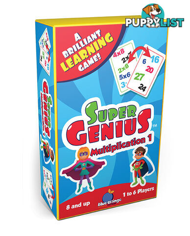 Super Genius - Multiplication - Blue Orange Games