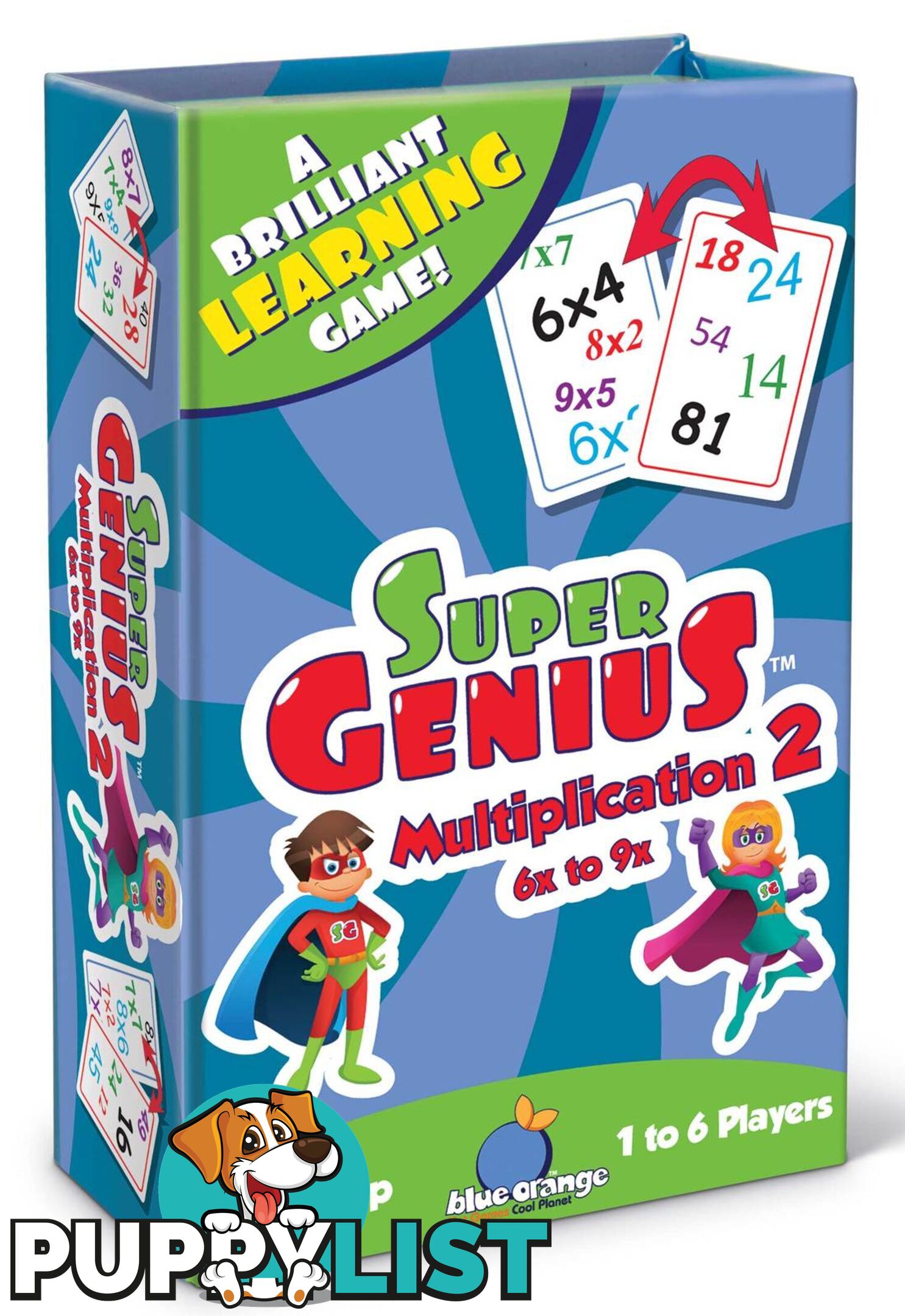 Super Genius - Multiplication 2 - Blue Orange Games - 803979013077