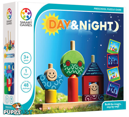 Day and Night  - Smart Logic Game - SMART Games - 5414301518723