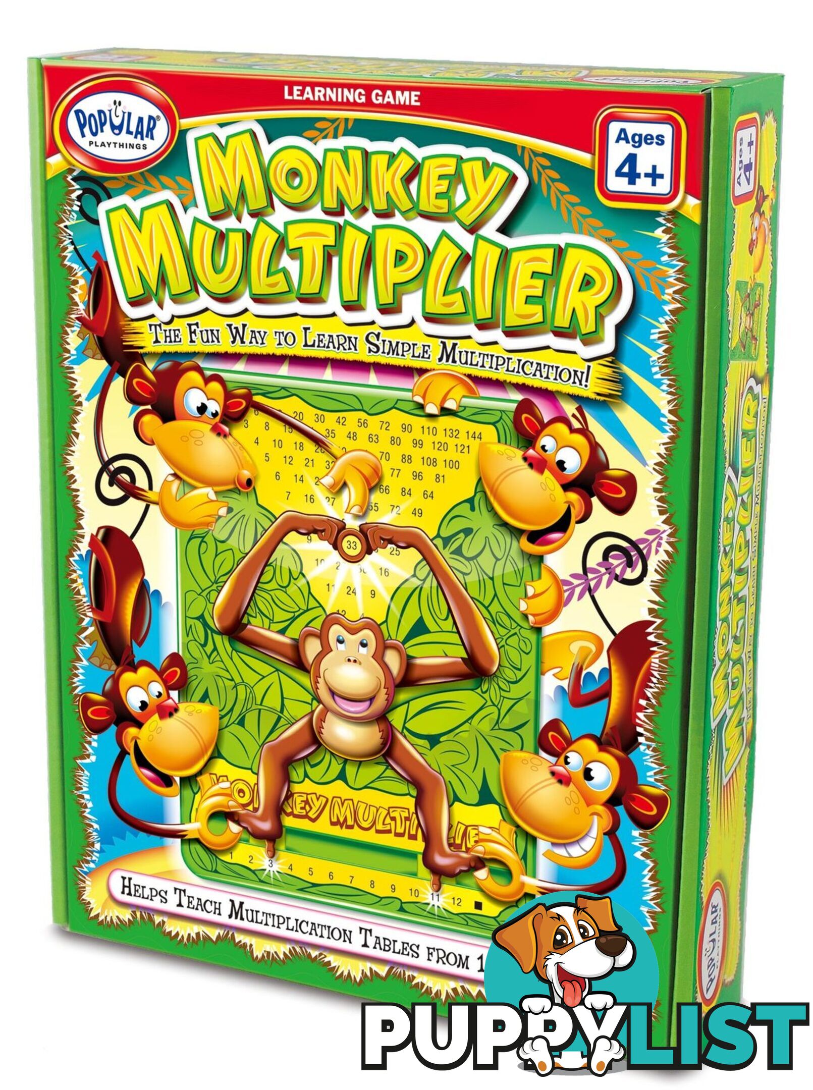 Monkey Multiplier - Popular Playthings - 755828502013