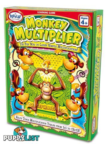 Monkey Multiplier - Popular Playthings - 755828502013