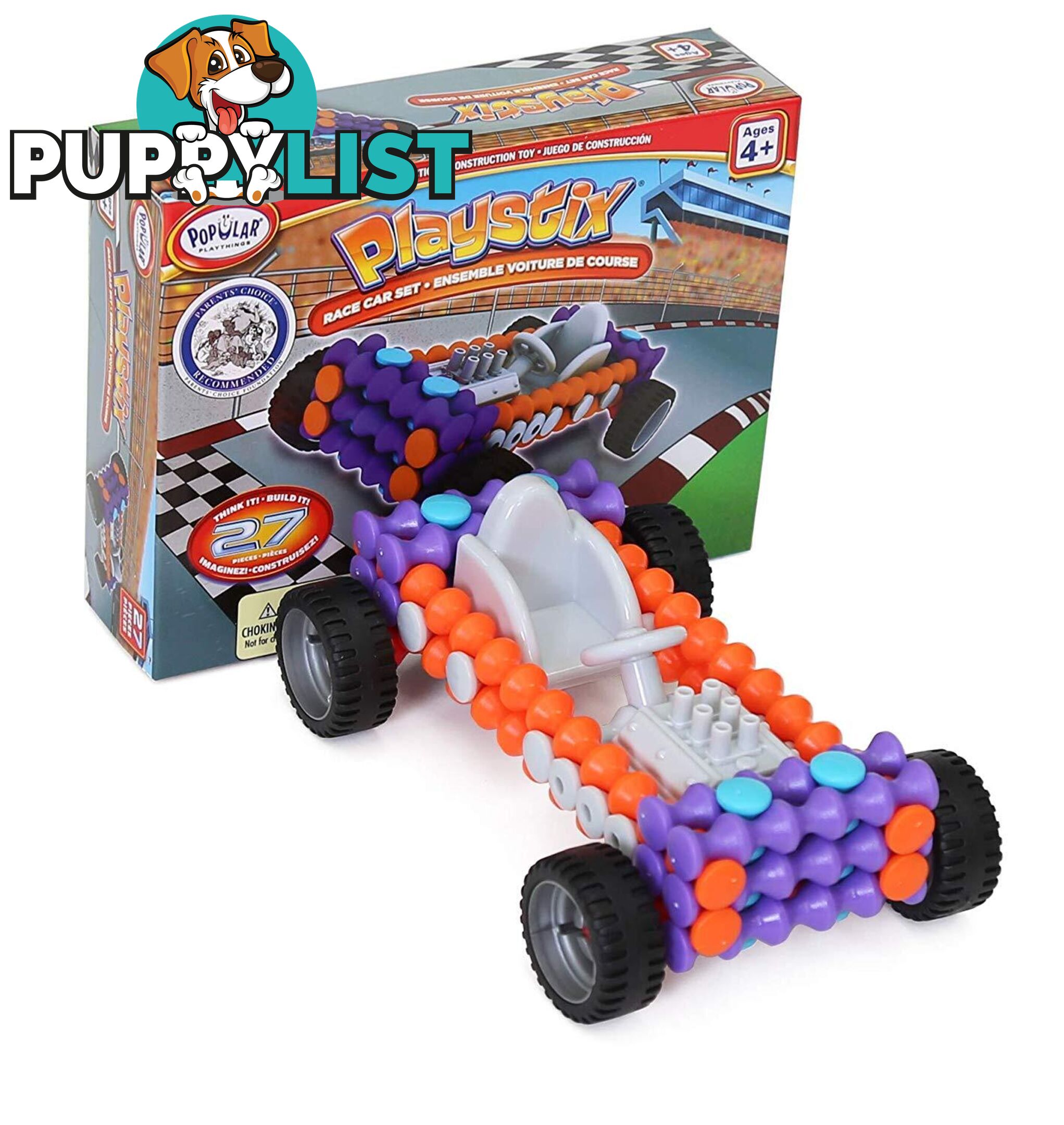 Playstix - Race Car - Popular Playthings