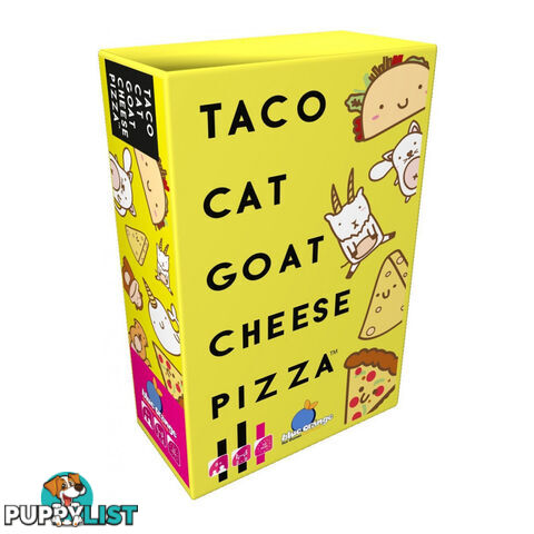 Taco Cat Goat Cheese Pizza - Blue Orange Games - 803979090191